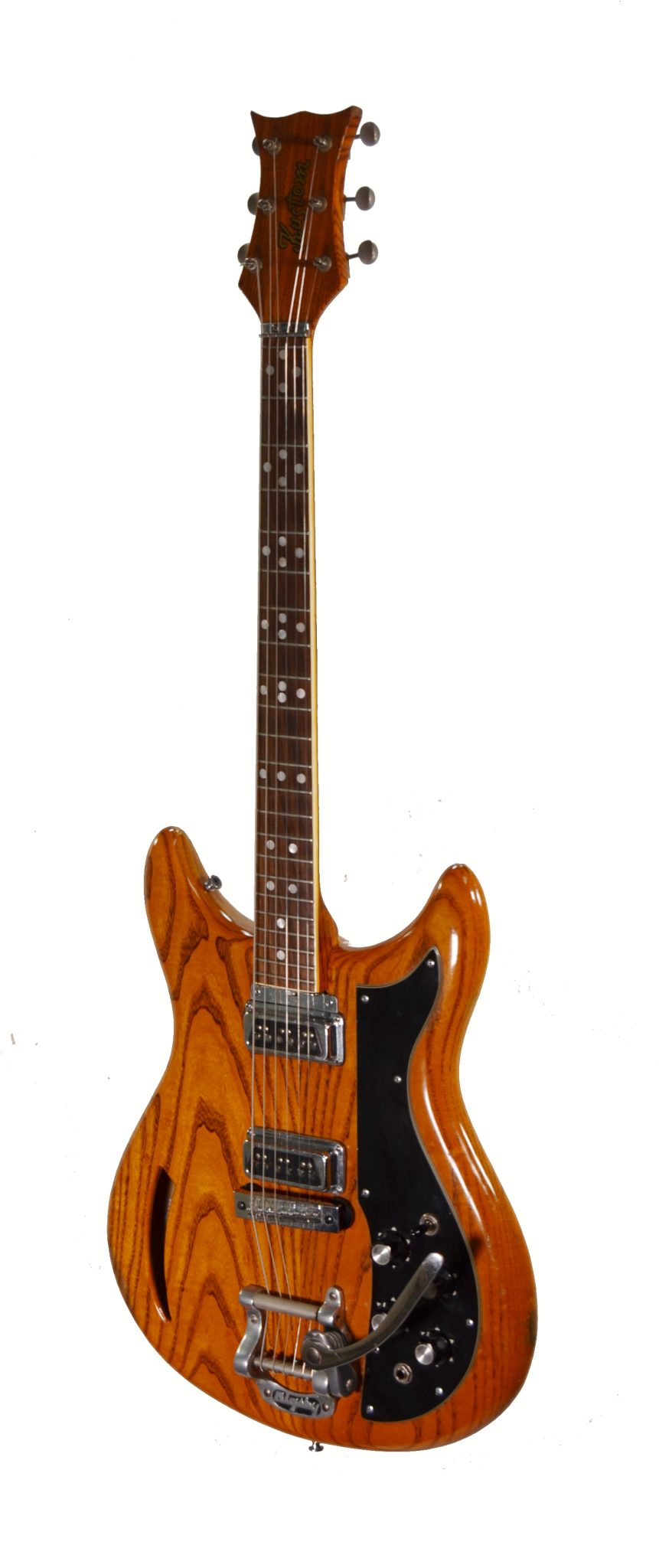 Kustom - K200 Vintage Semi Hollow Body Electric Guitar w/ OHSC - Used - Image 8