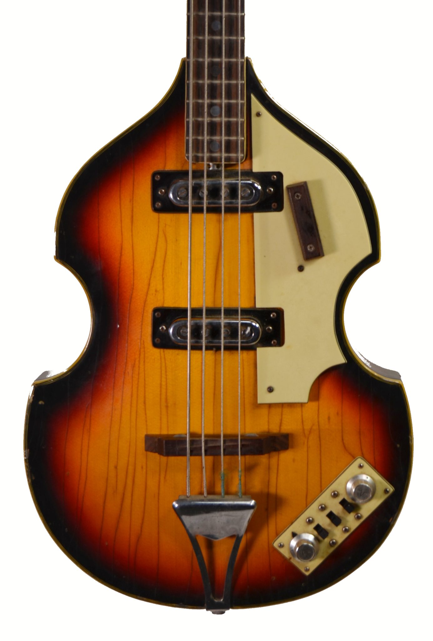 Univox - Viola Bass Guitar w/ Case - Used - Image 2