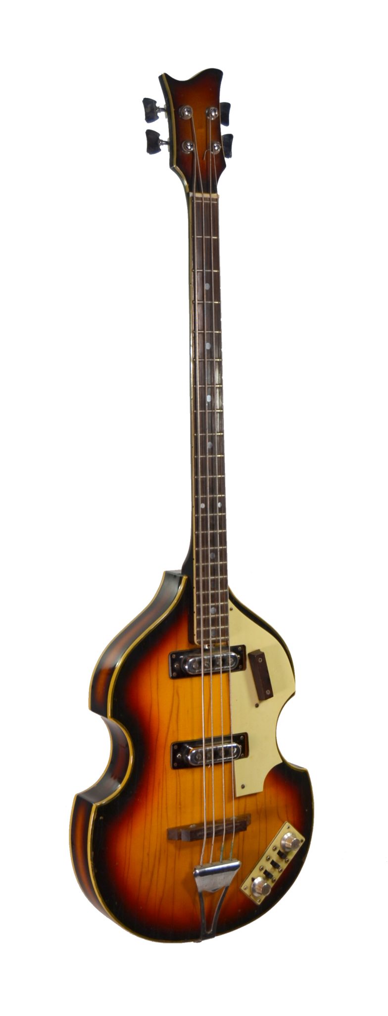 Univox - Viola Bass Guitar w/ Case - Used - Image 7
