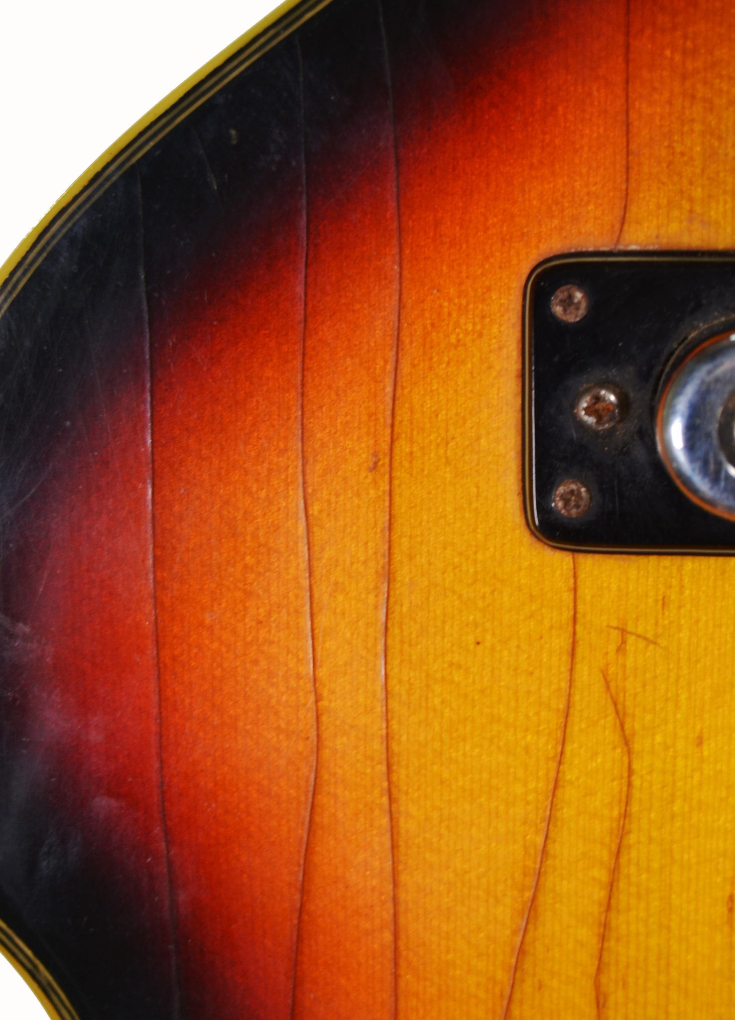 Univox - Viola Bass Guitar w/ Case - Used - Image 14